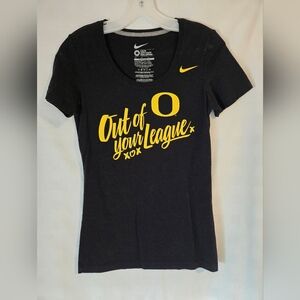 Nike Black Tee with Yellow Graphic